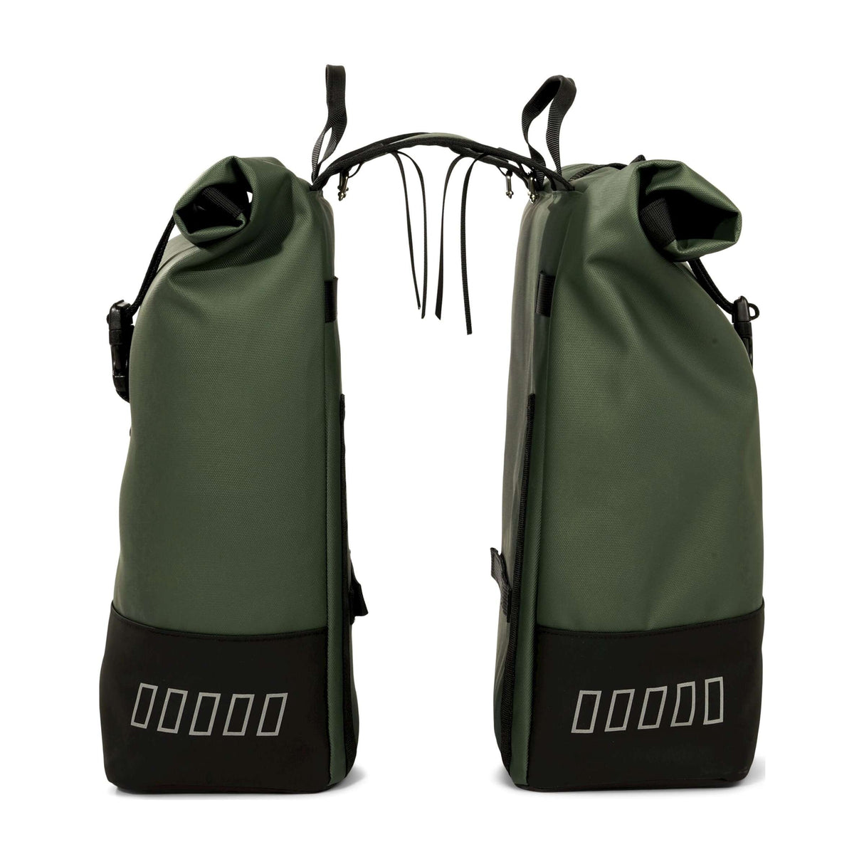 Urbanproof Urbanproof Rolltop Double bicycle bag 38 liters green