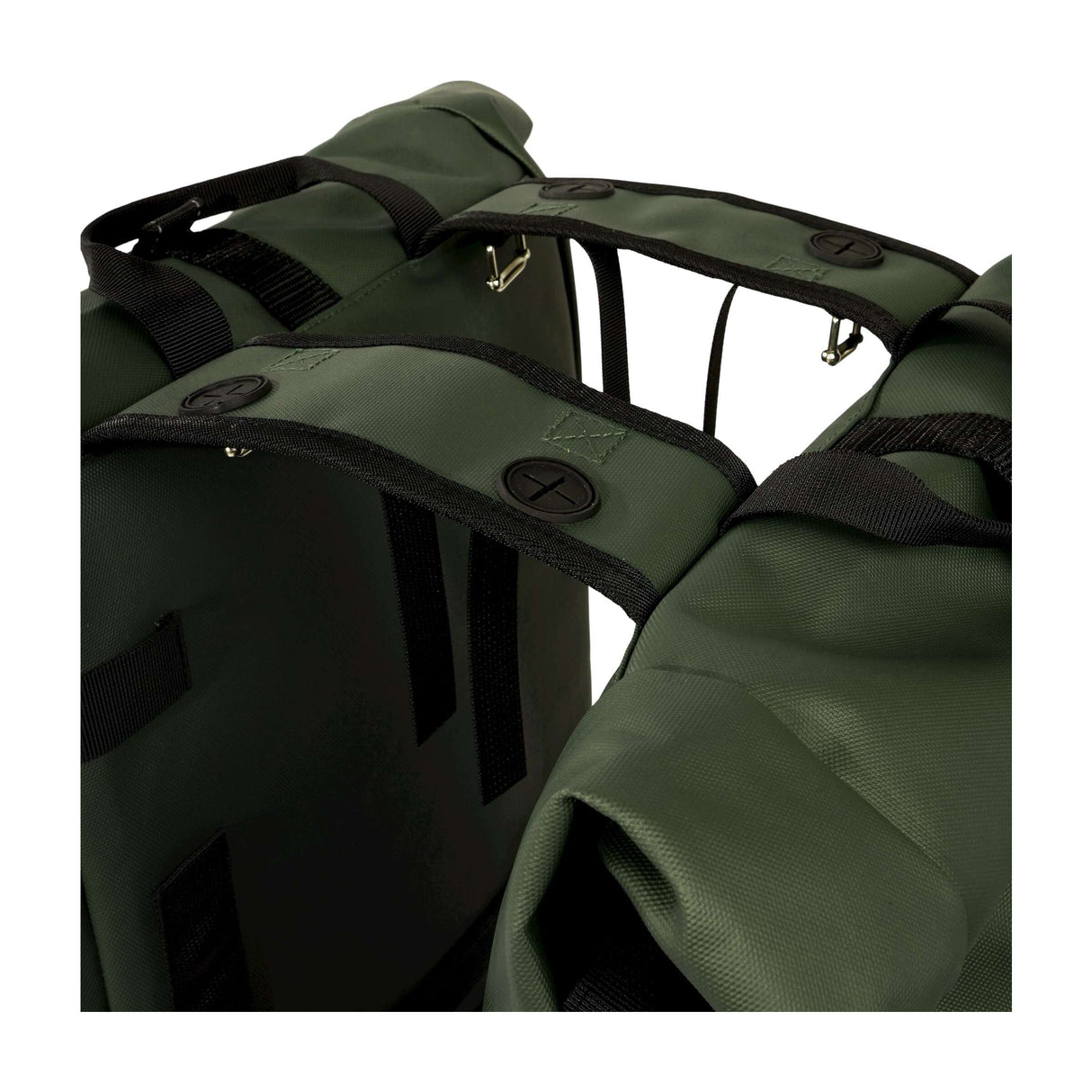 Urbanproof Urbanproof Rolltop dvojna kolesarska vrečka 38 litrov zelena