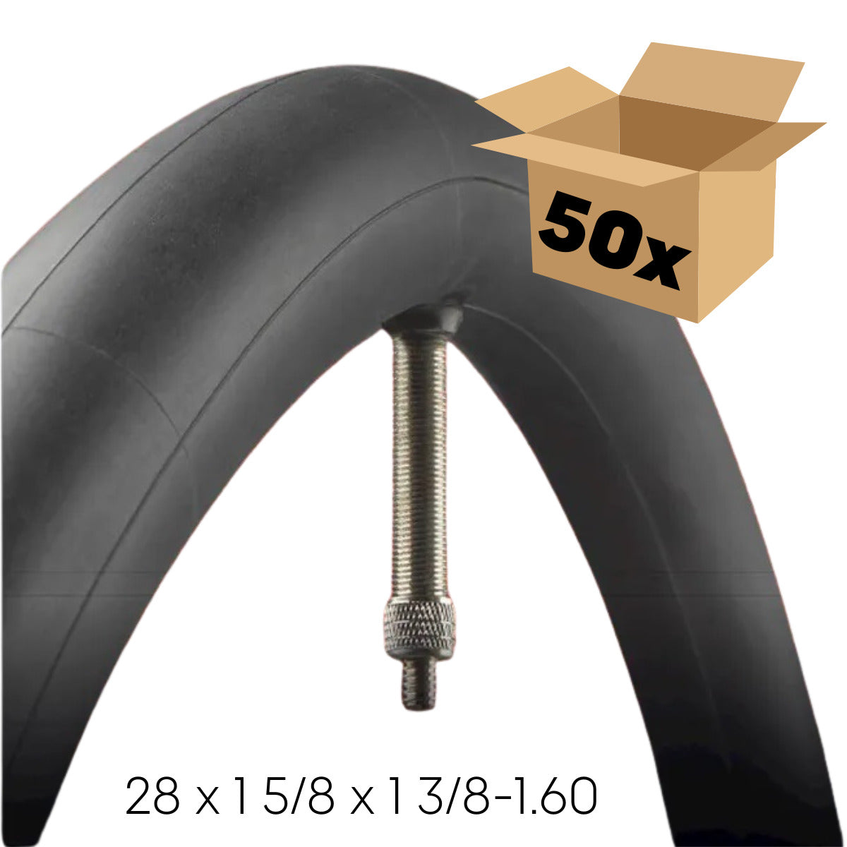 Vredestein inner tube 28 x 1 5 8 x 1 3 8-1.60 HV DS 50STK