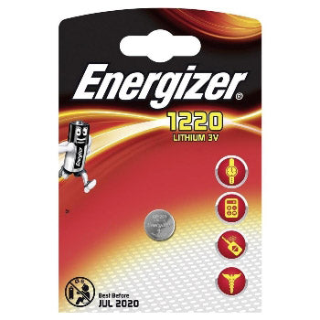 Endeedis energizer Lithium 3v cr1220 Bréissten 1 Stéck