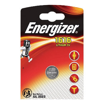 Enerdis Energizer Lithium 3V CR1616 Blister 1 piece