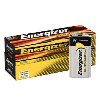 Boîte Enerdis Energizer Industrial 9V avec 12 pièces