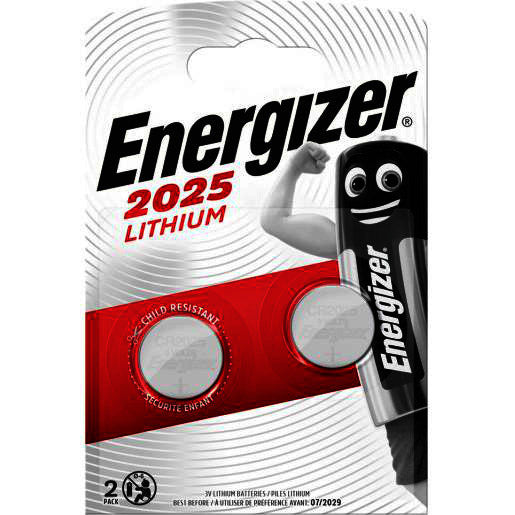 Enerdis Energizer Battery Lithium 3V CR2025 Blister (2st)
