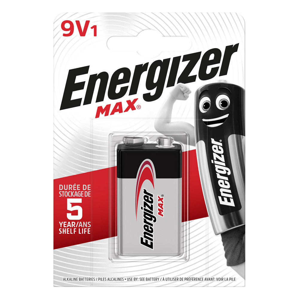 Enerdis energizer max 9v 6lr61 pľuzgiere 1 kus