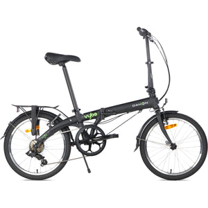 Dahon 20 Vybe D7 Shadow folding bike with V-brake - (Shadow) matte black