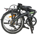 Dahon 20 Vybe D7 Shadow folding bike with V-brake - (Shadow) matte black