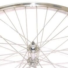 Roland front wheel 28 x 1 2 HL32 Alu rim stainless steel SPK