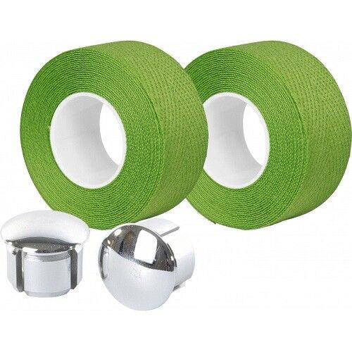 Velox handlebar tape tressostar 90 cotton lime green (2 pcs)