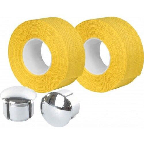 Cinta de mango de velrox Tressostar 90 Algodón amarillo (2st)