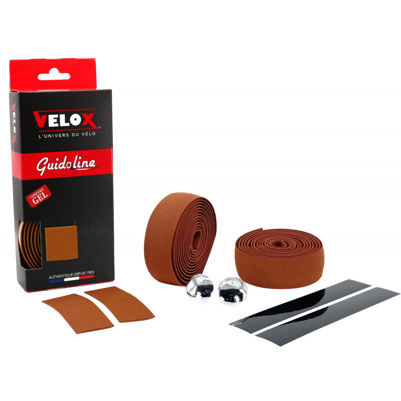 Velox styret Maxi Cork Gel Brown (2ST)