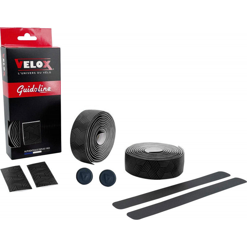 Nastro manubrio Velox ultra grip 2.5 nero (2pz)