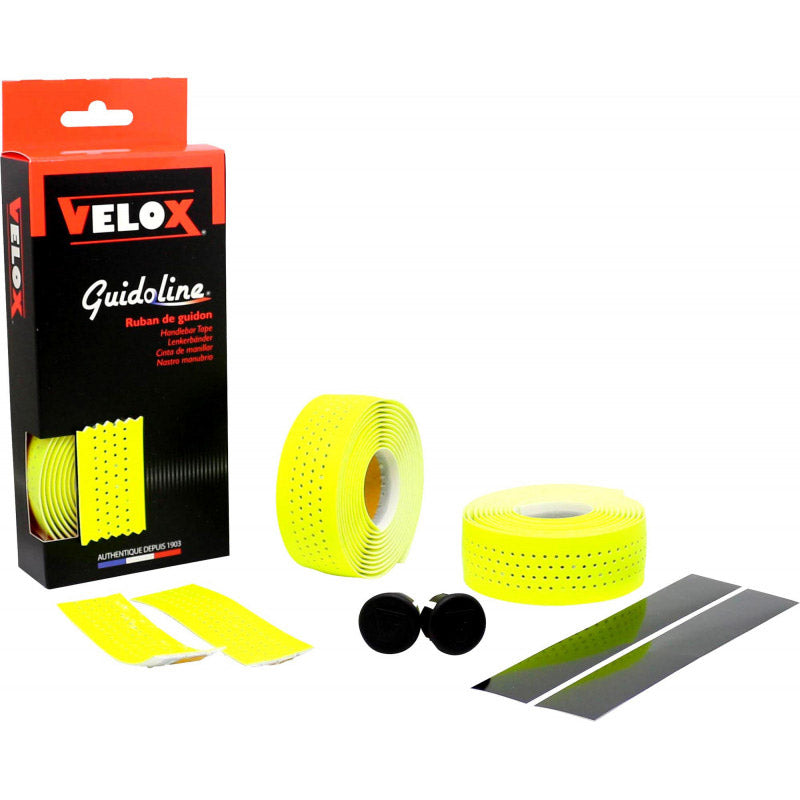 Velox handlep tape Fluo perforated fluo yellow (2st)