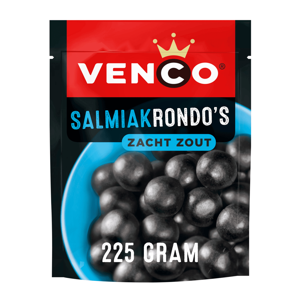 Bolsa de pé Venco salmiak rondo (10x 235gr)