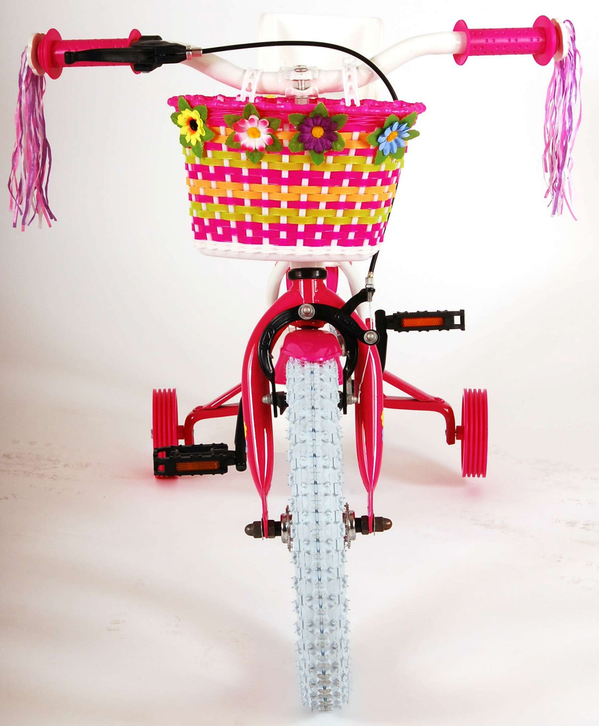 Volare Ashley Children's Bicycle - Girls - 14 Inch - White - 95% assembled