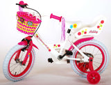 Volare Ashley Children's Bicycle - Girls - 14 Inch - White - 95% assembled