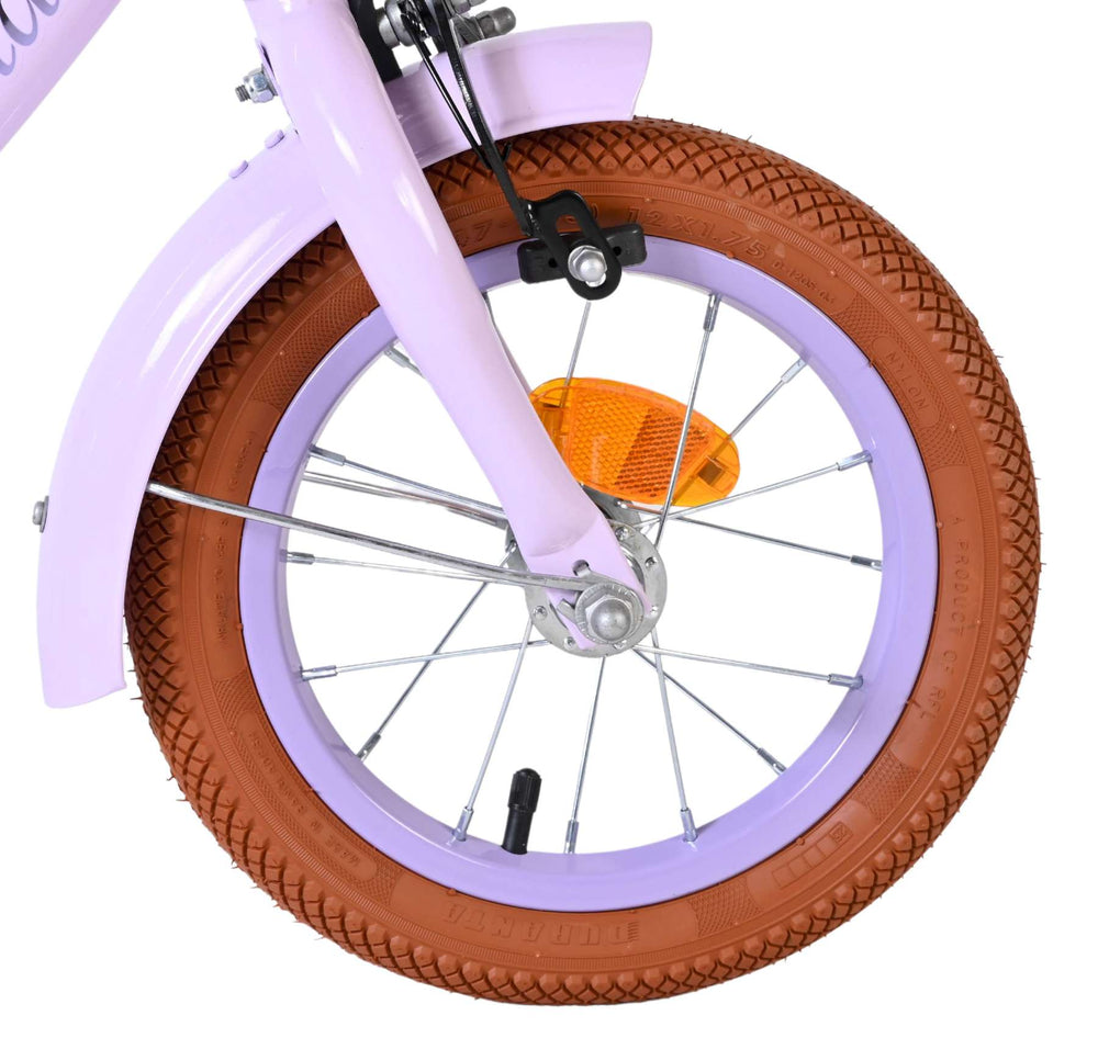 Bicicleta infantil Volare ashley - niña - 12 pulgadas - lila
