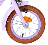 Bicicleta infantil Volare ashley - niña - 12 pulgadas - lila