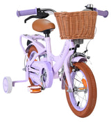 Bicicleta infantil Volare ashley - niña - 12 pulgadas - lila