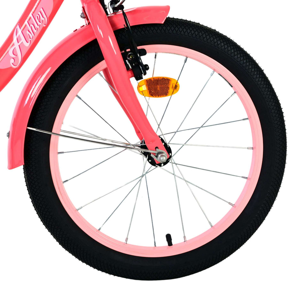 Volare Ashley children's bicycle - girls - 18 inch - pink red