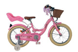 Volare blossom kinderfahrrad - mädchen - 16 zoll - rosa - zwei handbremsen