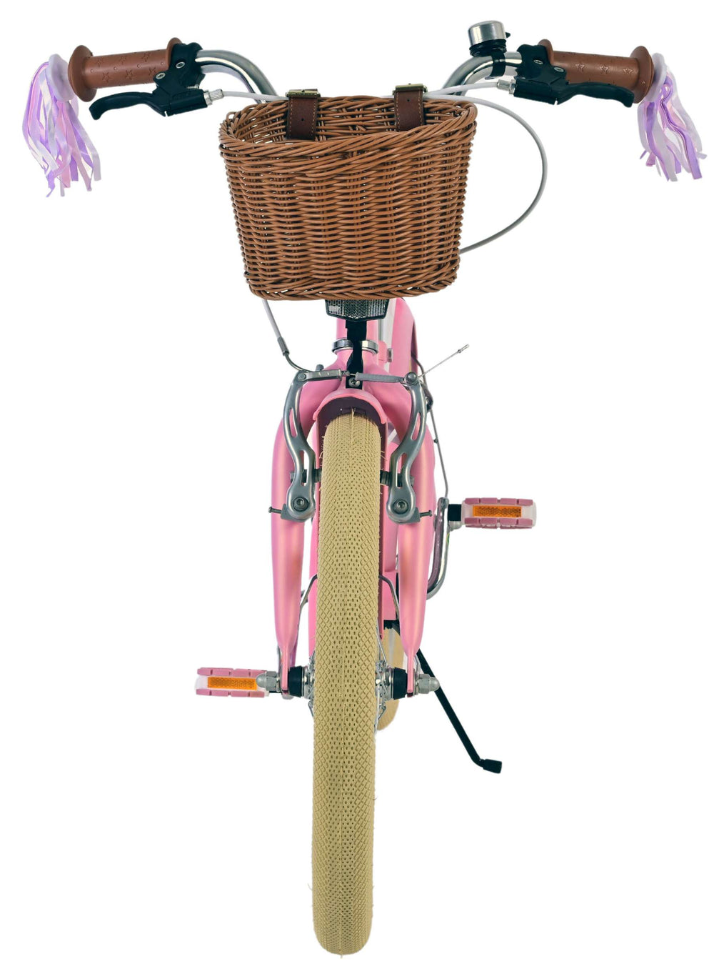 Volare Blossom children's bicycle - girls - 18 inch - pink - two hand brakes