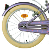 Volare blossom kinderfahrrad - mädchen - 18 zoll - lila - zwei handbremsen