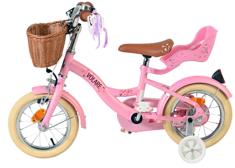 Volare Blossom children's bicycle - girls - 12 inch - pink