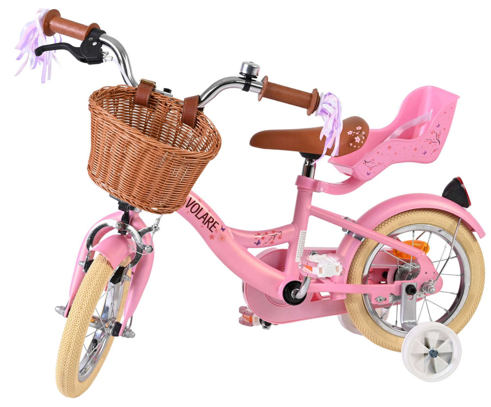 Volare Blossom children's bicycle - girls - 12 inch - pink