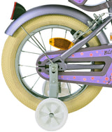 Volare blossom kinderfahrrad - mädchen - 14 zoll - lila - zwei handbremsen