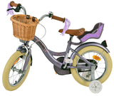Volore Blossom Kanner Vëlo - Meedercher - 14 Zoll - Purple