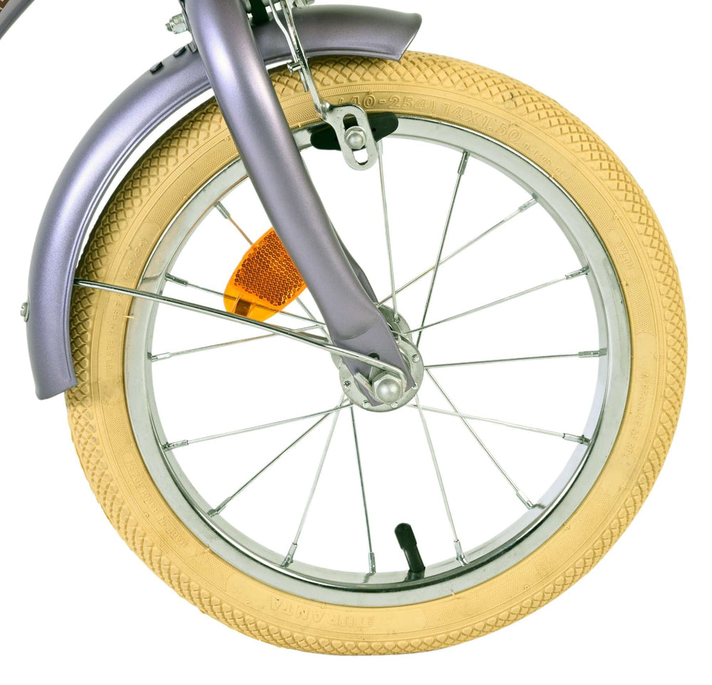 Volare Blossom children's bicycle - girls - 14 inch - purple