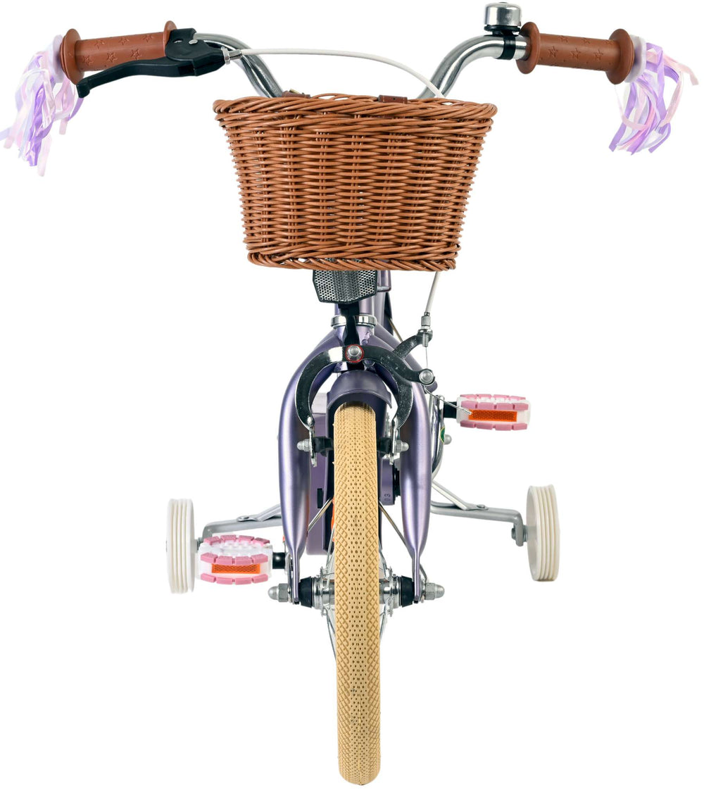 Volare Blossom children's bicycle - girls - 14 inch - purple