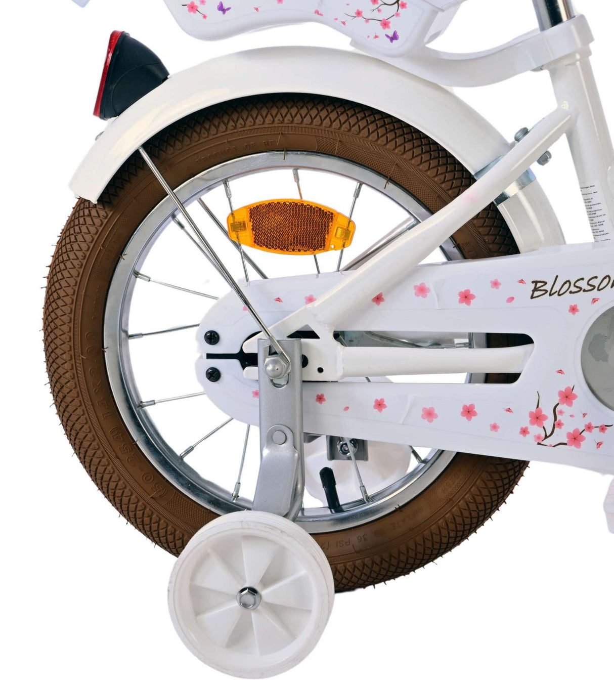Volare Blossom Dětské kolo dívky 14 palců bílé