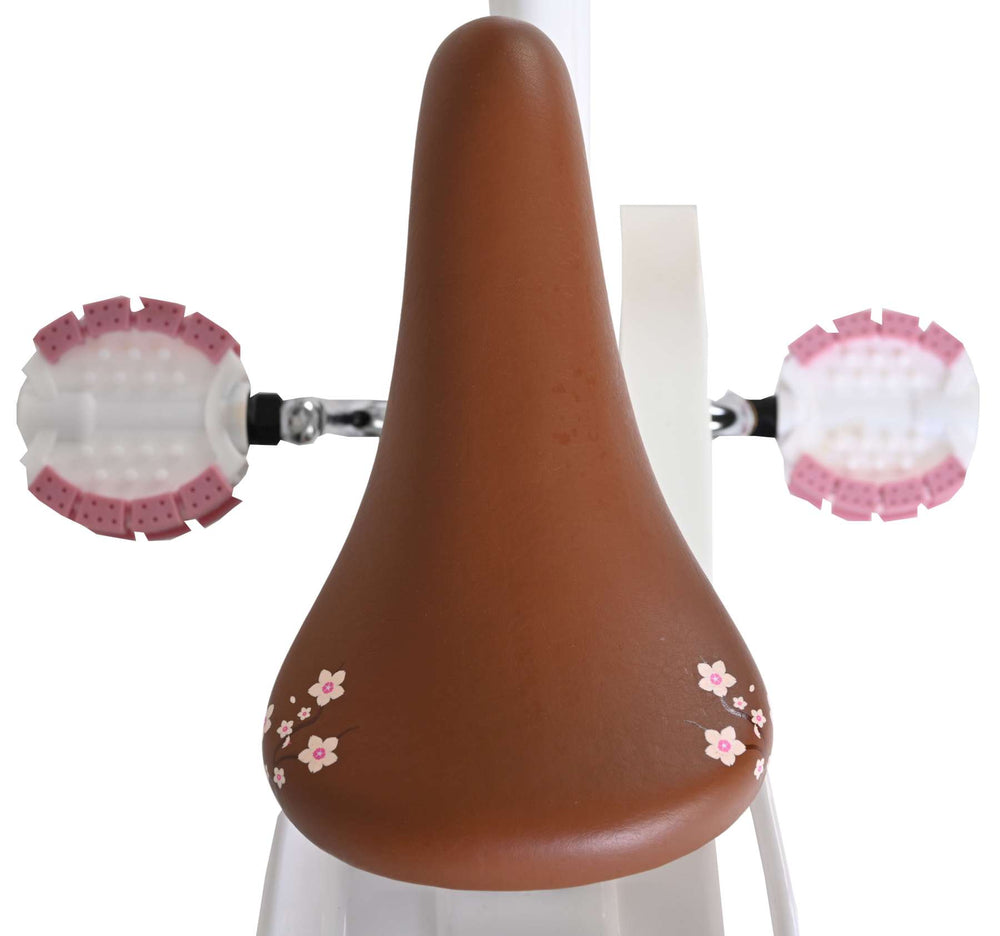 Volare Blossom children's bicycle - girls - 14 inch - white