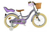 Volare Blossom Children's Bicycle - Jenter - 16 tommer - lilla