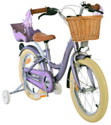 BICYCLE BAMBINI VOLARE BLOSSOM - Girls - 16 pollici - viola - freni a due mani