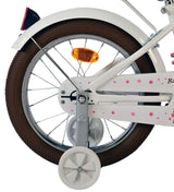 Volare blossom kinderfahrrad - mädchen - 16 zoll - weiß