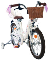 Volare blossom kinderfahrrad - mädchen - 16 zoll - weiß
