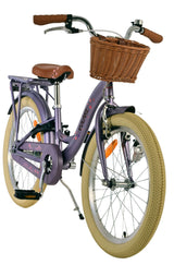 Volare Blossom Kinderfahrrad - Mädchen - 20 Zoll - Lila