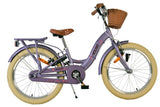 Bicicletta per bambini Volare Blossom - ragazze - 20 pollici - viola - due freni a mano