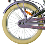 Bicicletta per bambini Volare Blossom - ragazze - 20 pollici - viola - due freni a mano