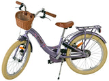 Volare Blossom Children's bicycle - Girls - 20 inch - Purple - Two hand brakes
