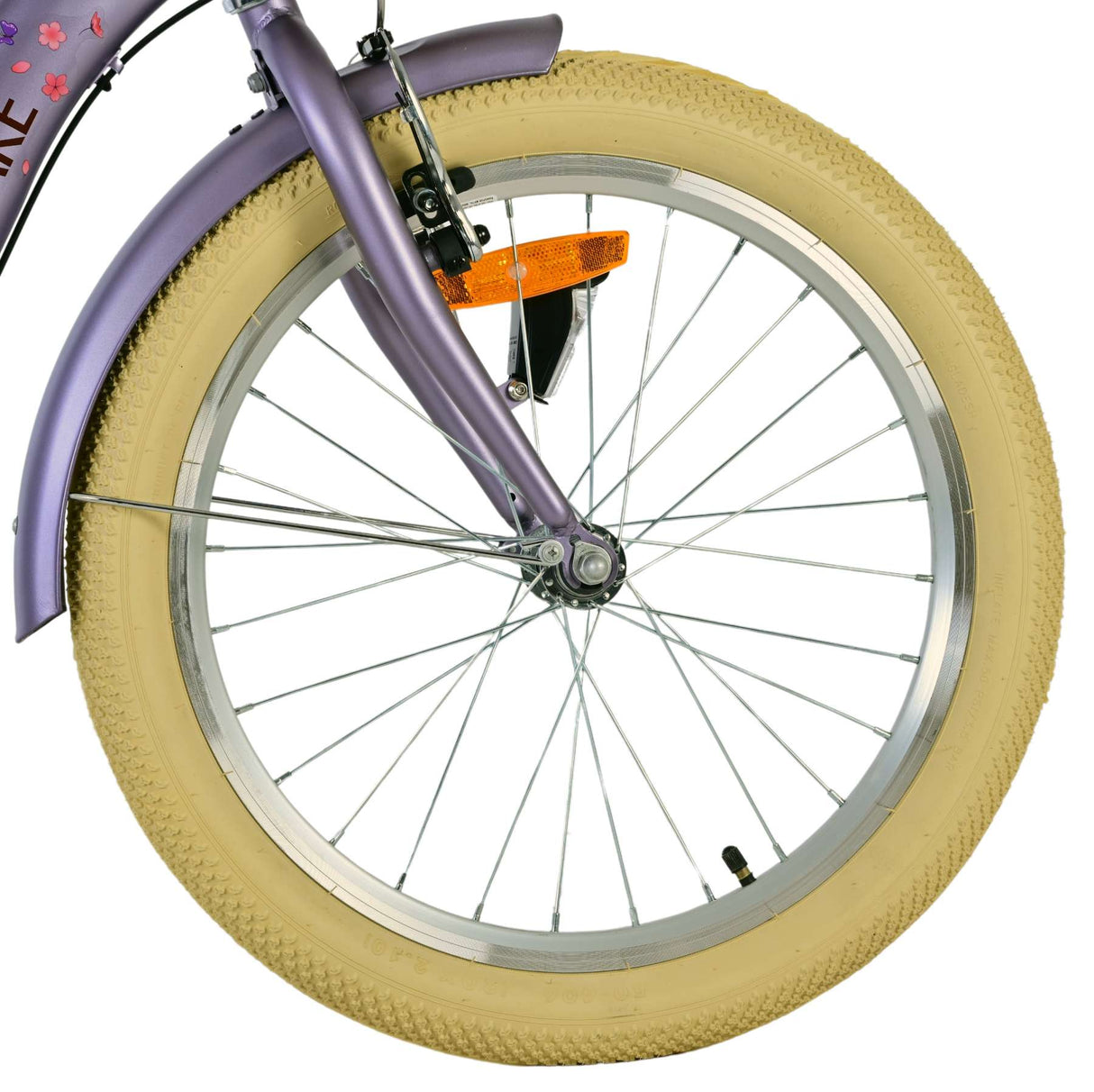 Volare Blossom Children's Bicycle - Mädchen - 20 Zoll - Lila - Nexus 3 Zahnräder