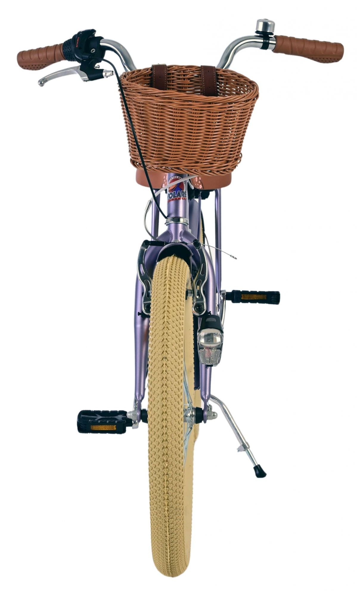 Volare Blossom Children's Bicycle - Mädchen - 20 Zoll - Lila - Nexus 3 Zahnräder