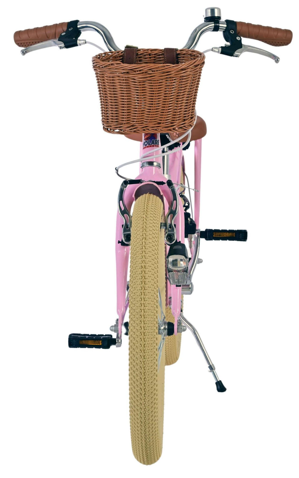 Volare blossom kinderfiets - meisjes - 20 inch - roze - twee handremmen