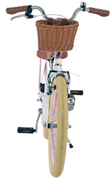 Volare Blossom Children's Bicycle - Girls - 20 Inches - White