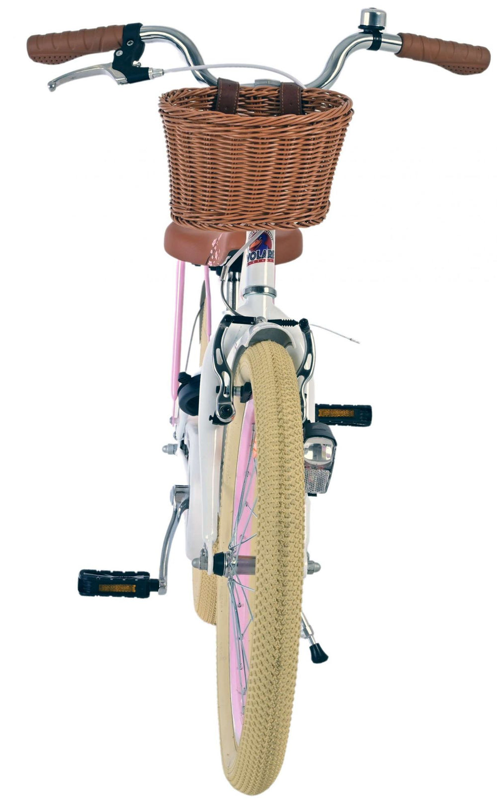 Volare Blossom children's bicycle - girls - 20 inch - white