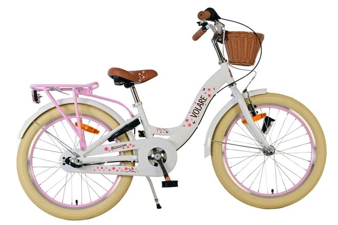 Volare Blossom Bicycle para niños - Niñas - 20 pulgadas - White - Nexus 3 Gears