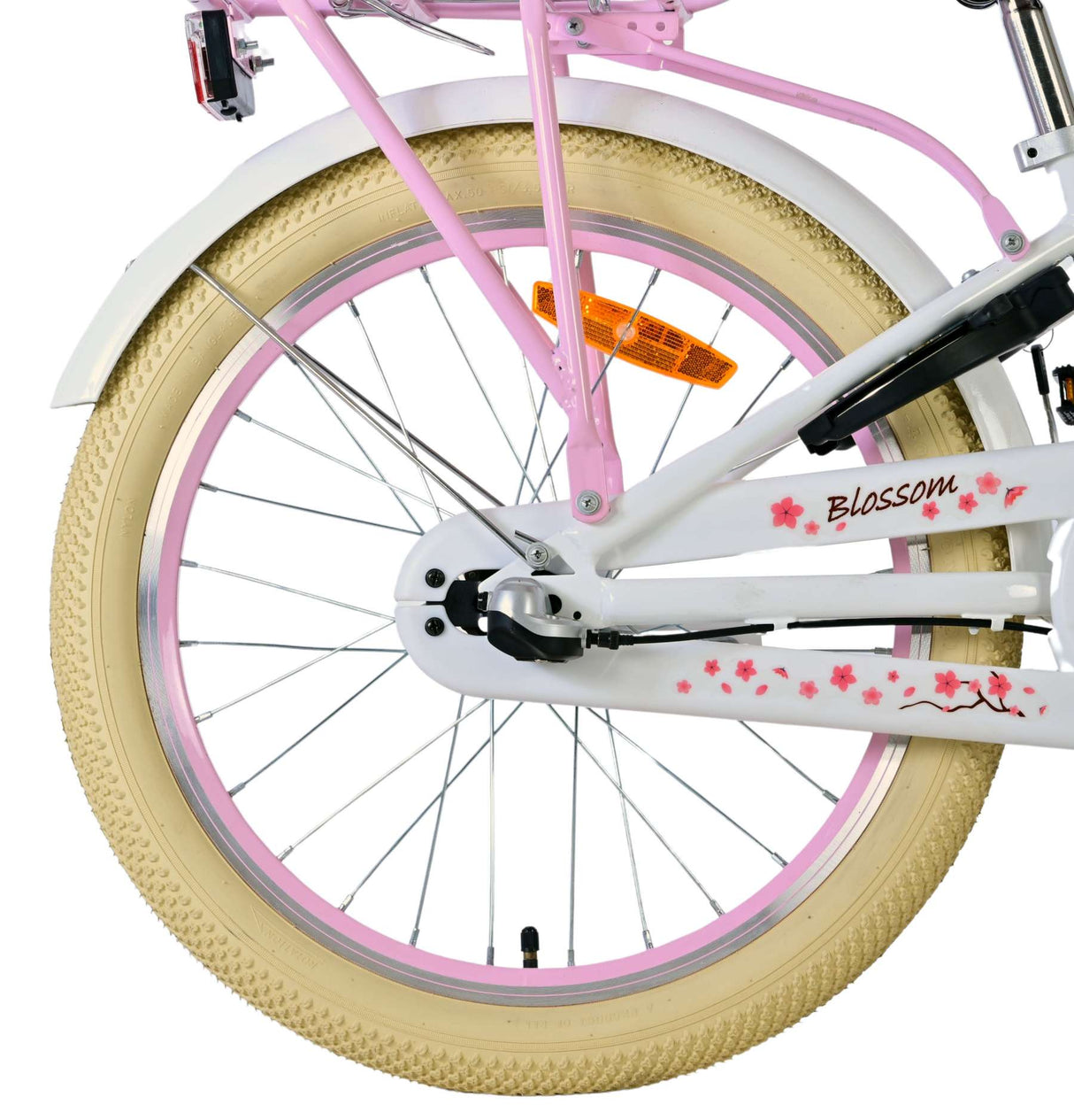Volare Blossom Children's bicycle - Girls - 20 inch - White - Nexus 3 gears