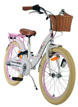 Volare Blossom Children's Bicycle - Girls - 20 Inch - White - Nexus 3 Gears